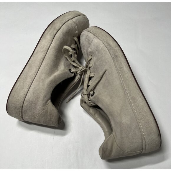Loro Piana Nuages Suede Sneakers in Gray - Picture 6 of 8